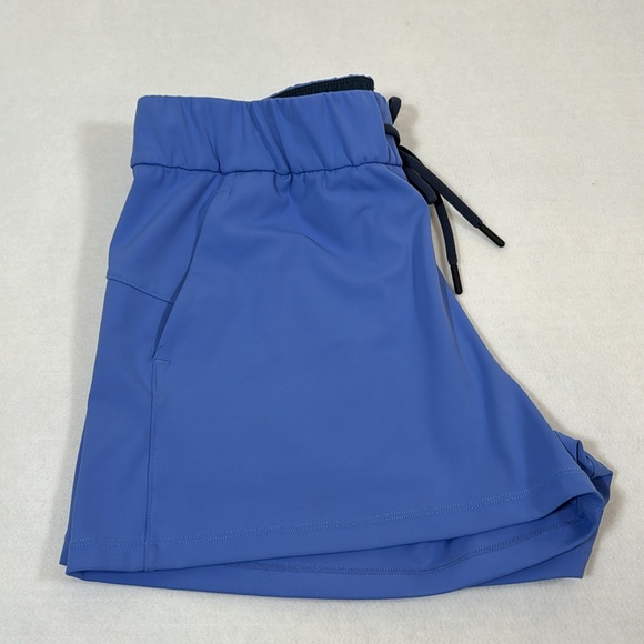 Zyia Active Sky Blue Club Shorts Women's Size Large activewear - Picture 4 of 8